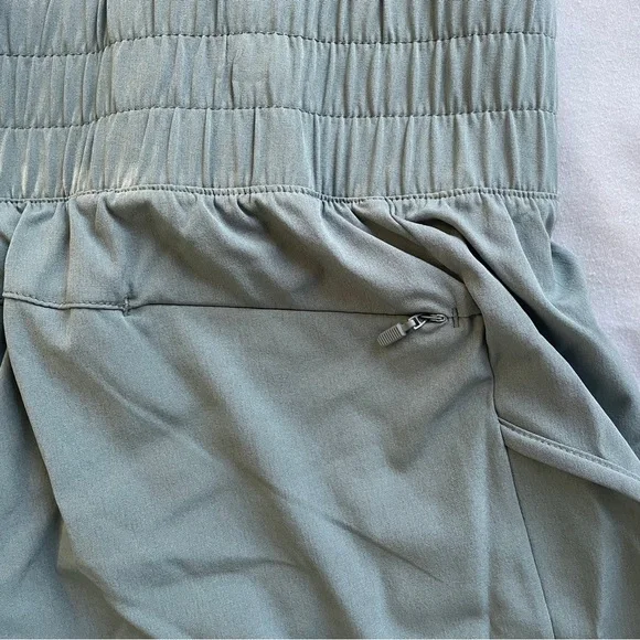 Avia Women's Athletic Shorts in Green - Picture 3 of 7